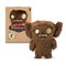 Zuru Fuggler Gold Fuggs Grumpy Grumps Brown Funny Ugly Monster Plush Toy 9 Inch